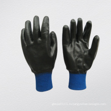 Неопрен полностью покрытый фиолетовый вязать запястье перчатки (5340)